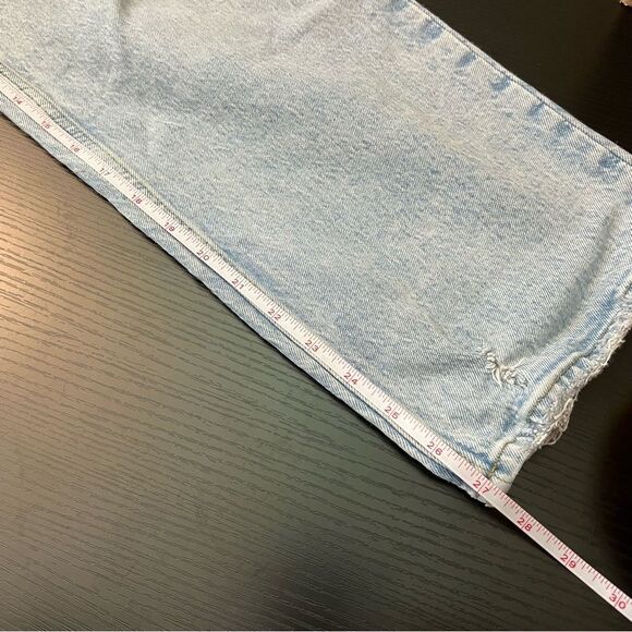 ✨ Abercrombie & Fitch Women’s ‘90s Straight Ultra High Rise Jeans Curve Love 16S - Picture 12 of 12